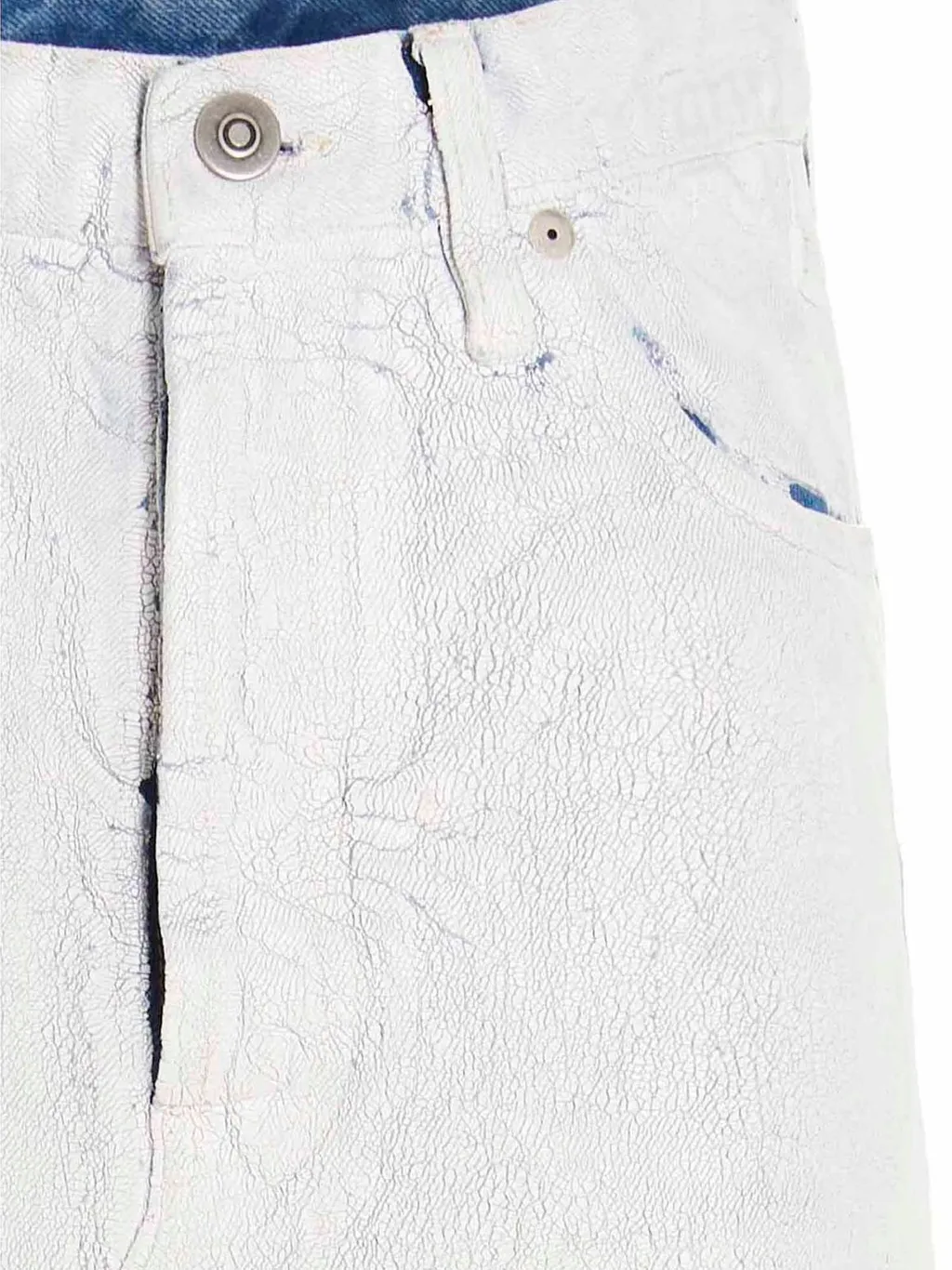 A-Line Midi Denim Skirt