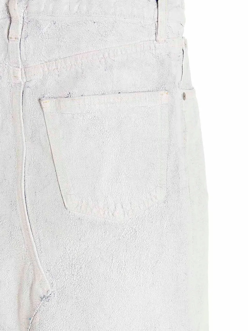 A-Line Midi Denim Skirt