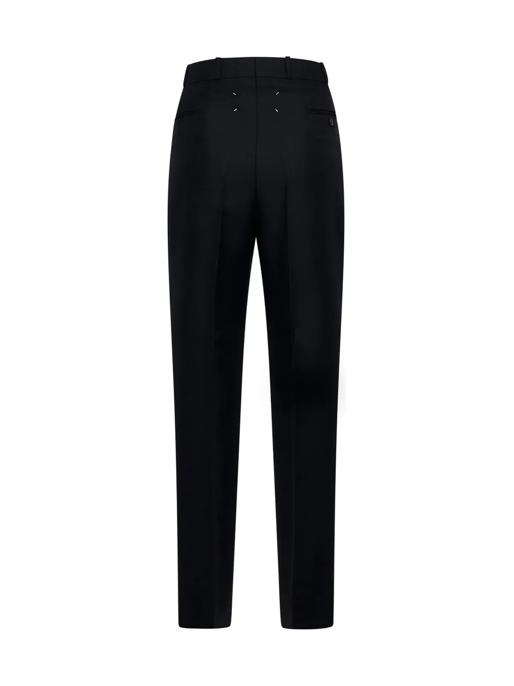 Straight-Leg Tailored Trousers