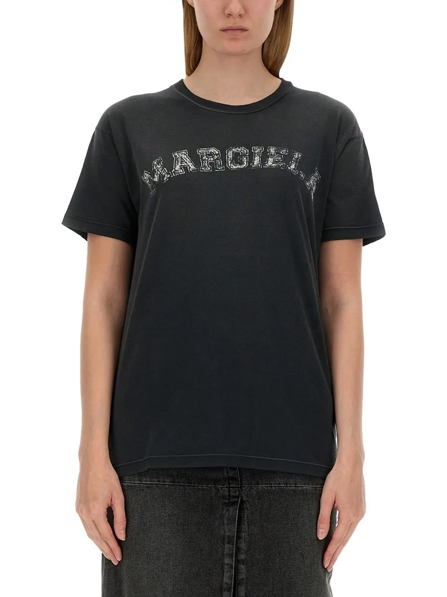 Logo Printed Crewneck T-Shirt