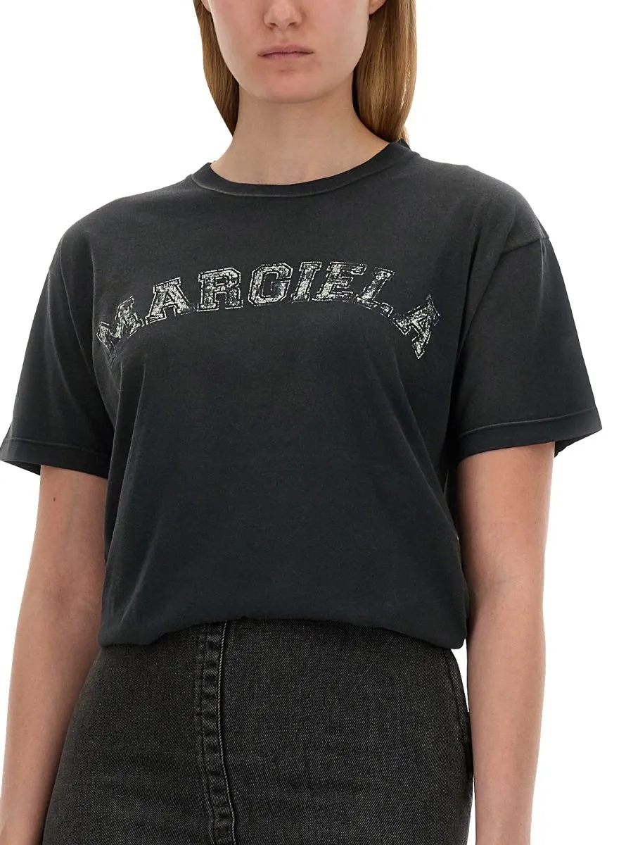 Logo Printed Crewneck T-Shirt