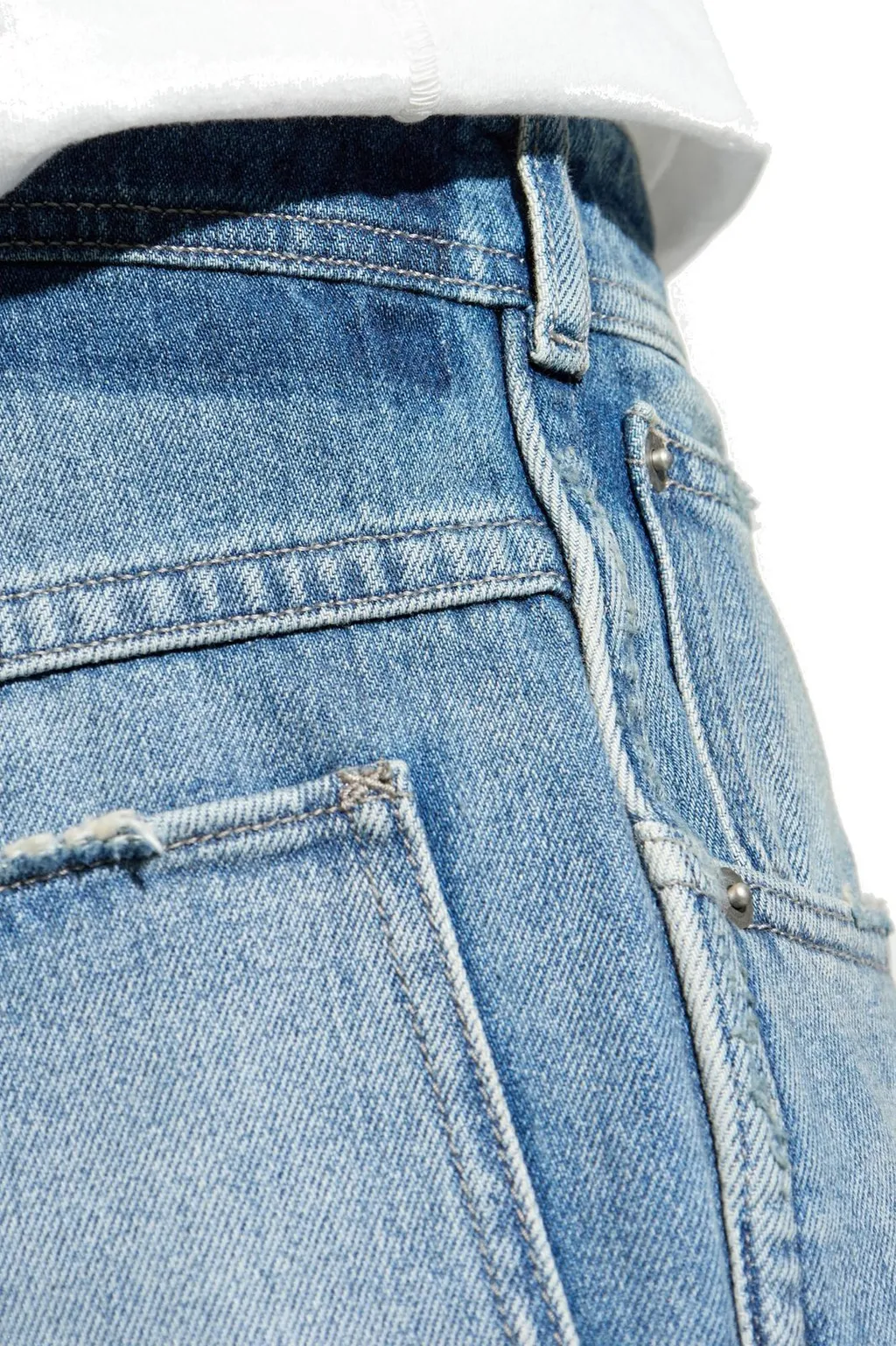 Denim Cut-Off Shorts