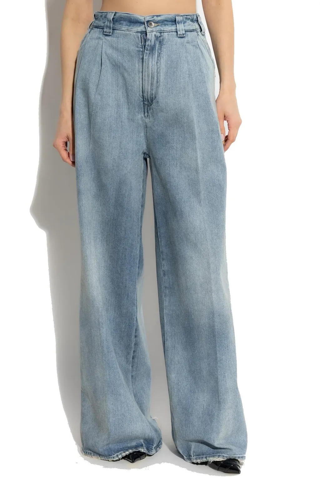 Pleat Jeans