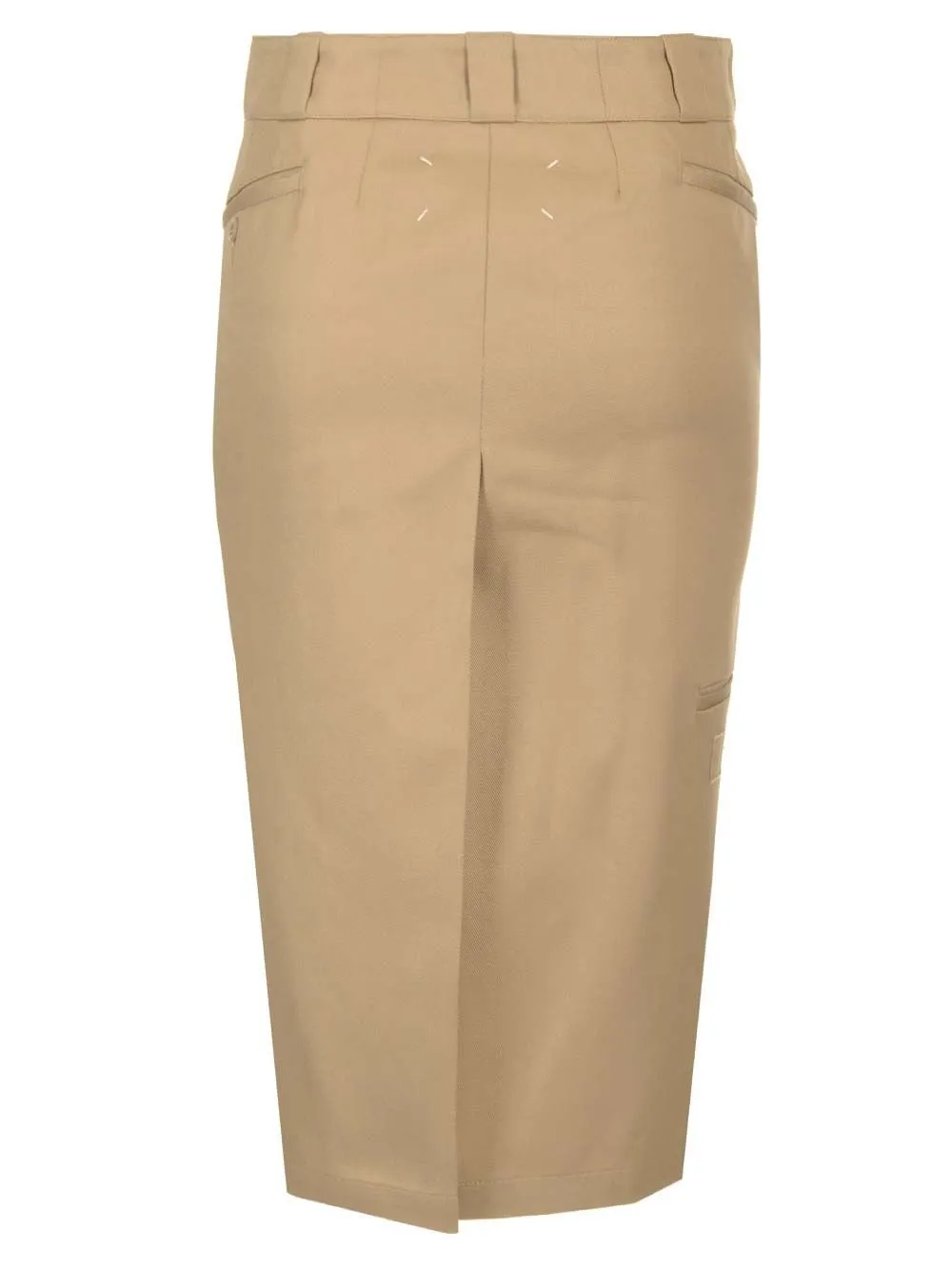Skater Chino Midi Skirt