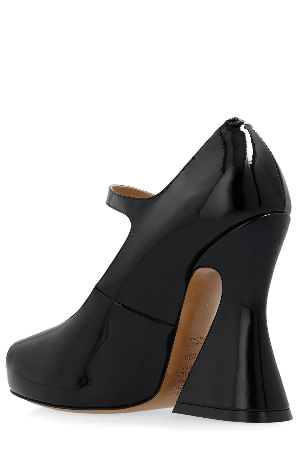 Glossy Mary Jane Pumps