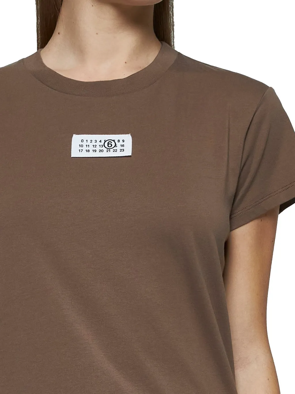 Logo Patch Crewneck T-Shirt