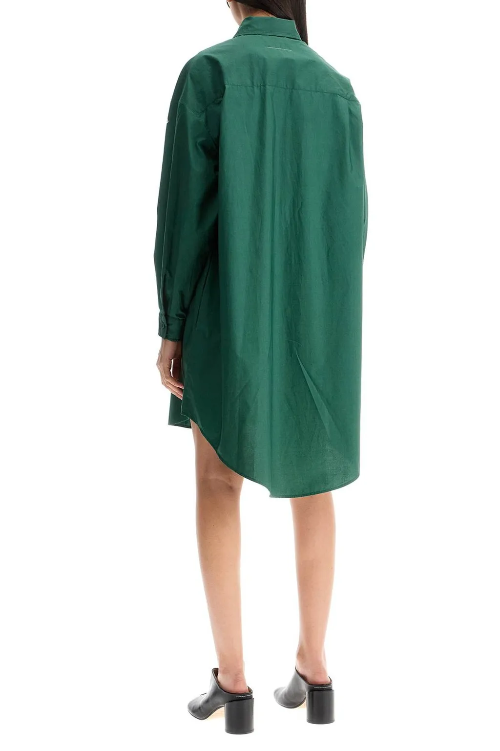 Logo Printed Shirt Dress