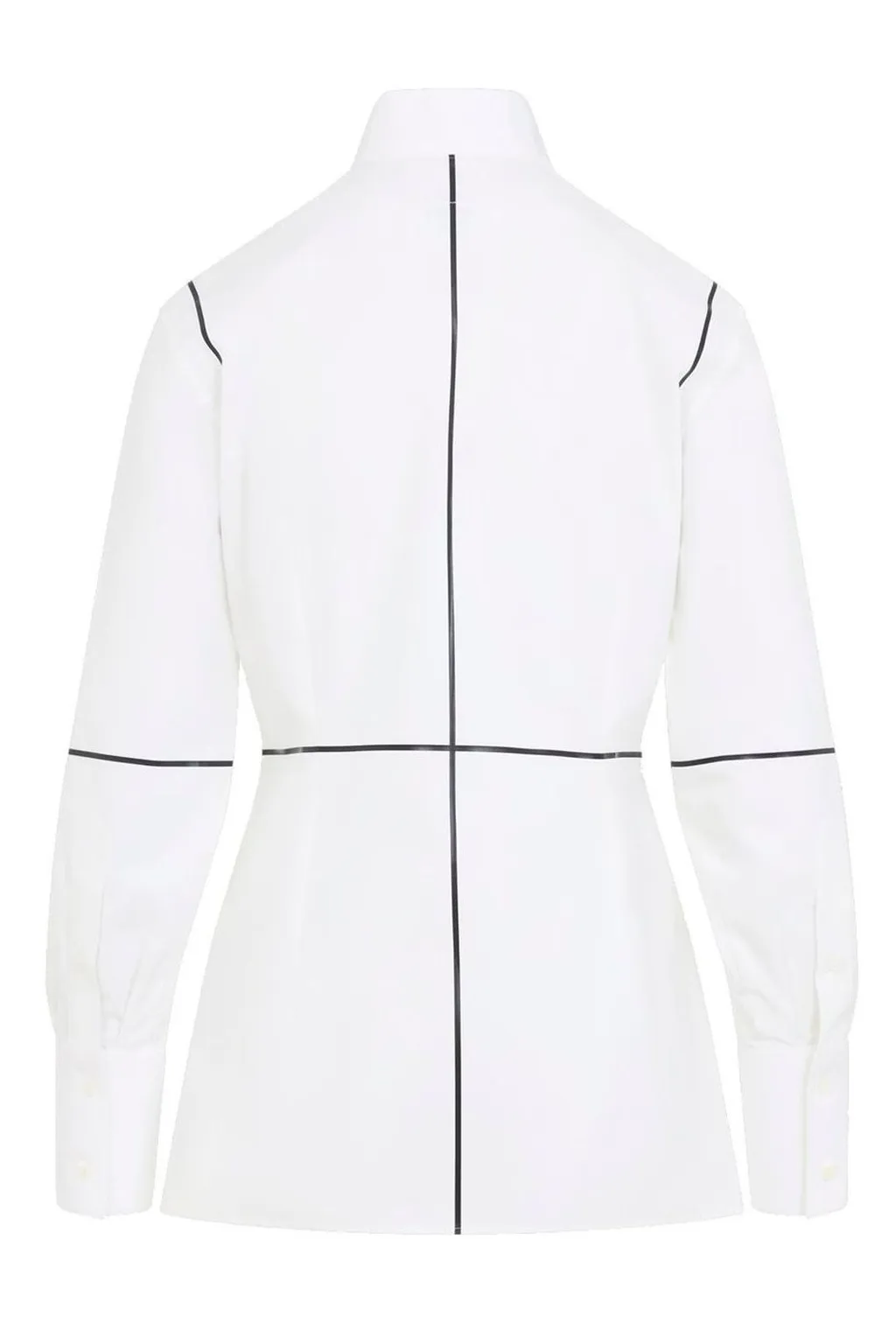 Panelled Long Sleeved Shirt
