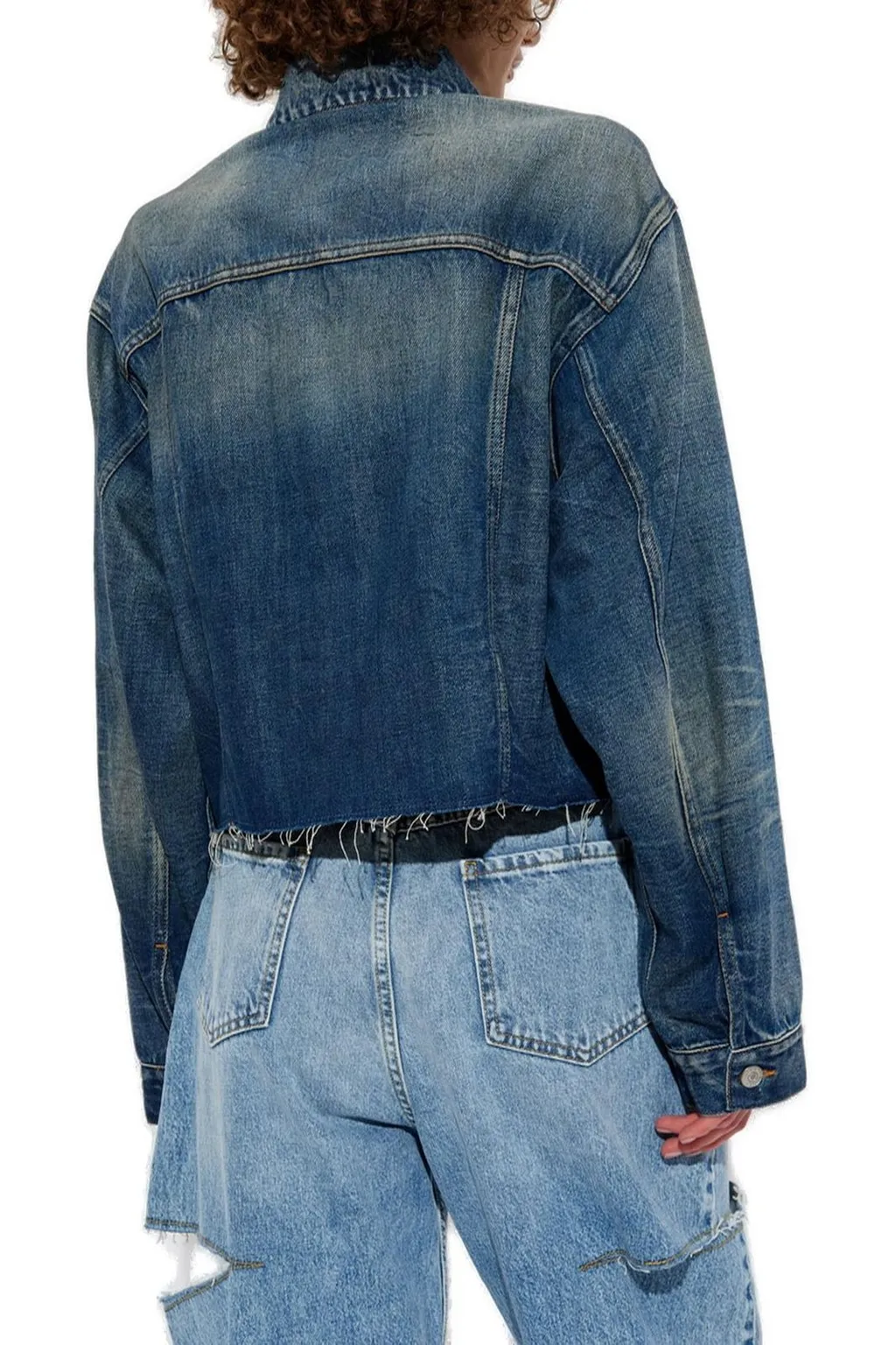 Button-Up Denim Jacket