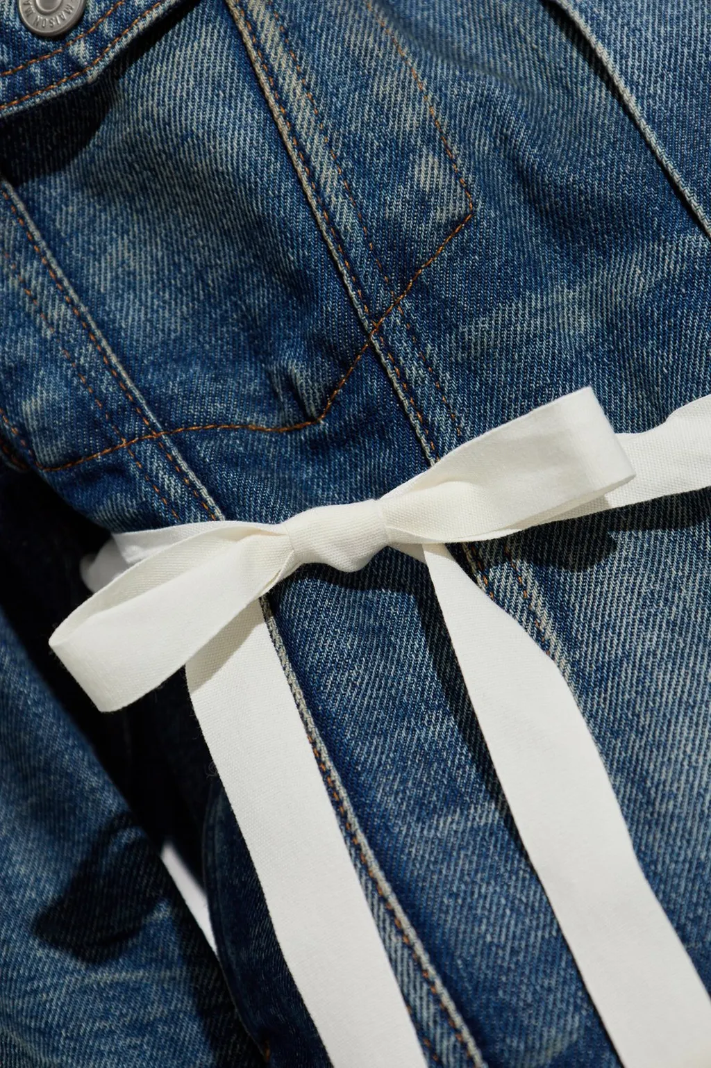 Button-Up Denim Jacket