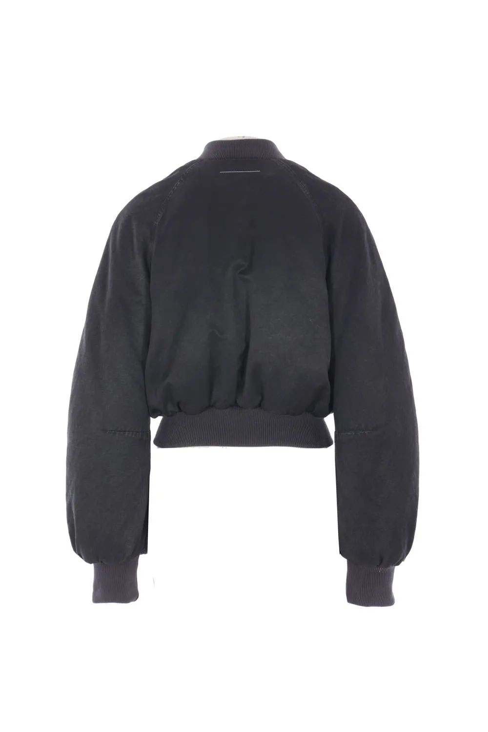 Raglan-Sleeved Bomber Jacket