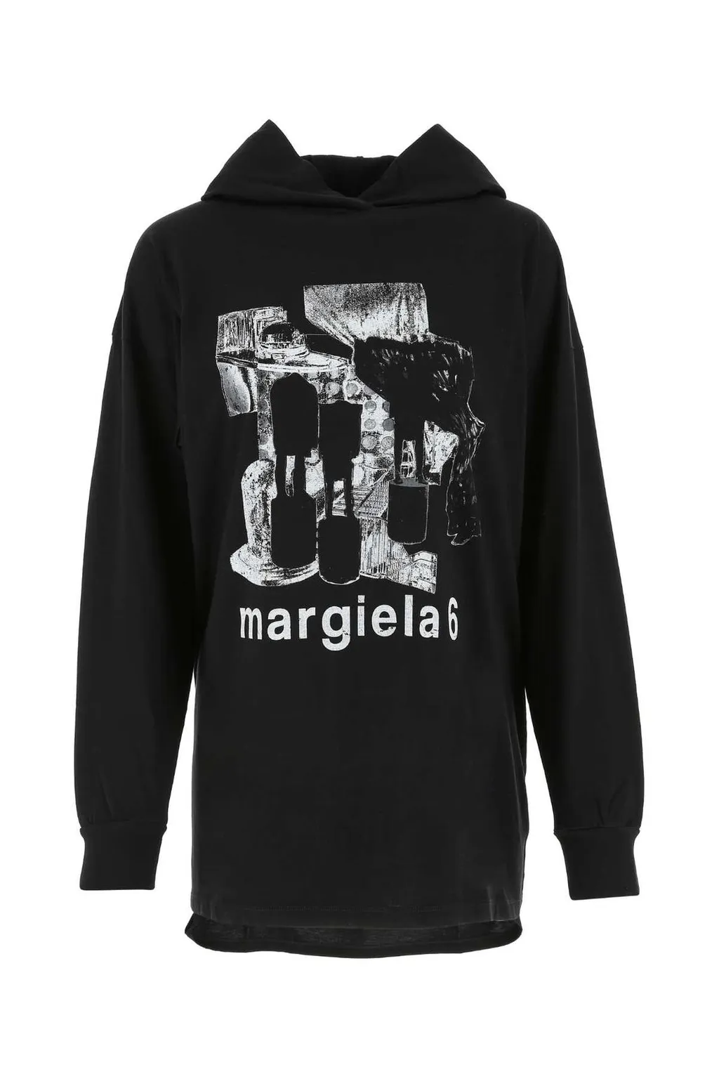Printed Hoodie Dress