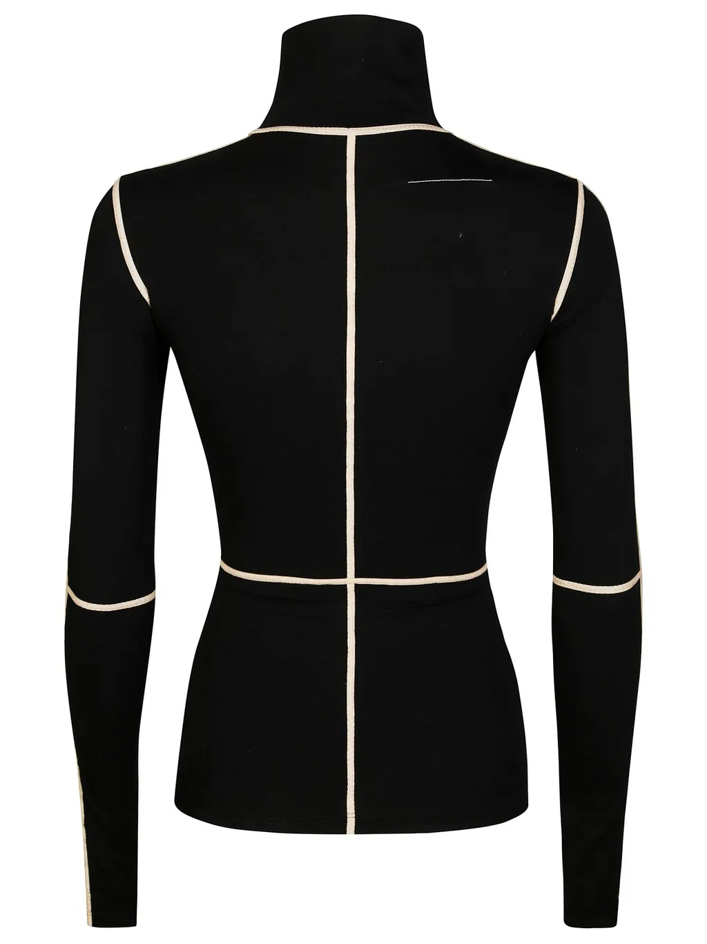 Contrast Stitch Knitted Jumper