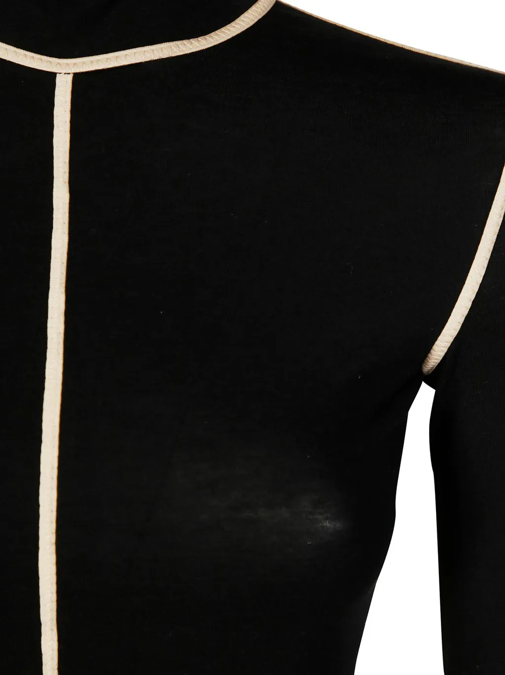 Contrast Stitch Knitted Jumper