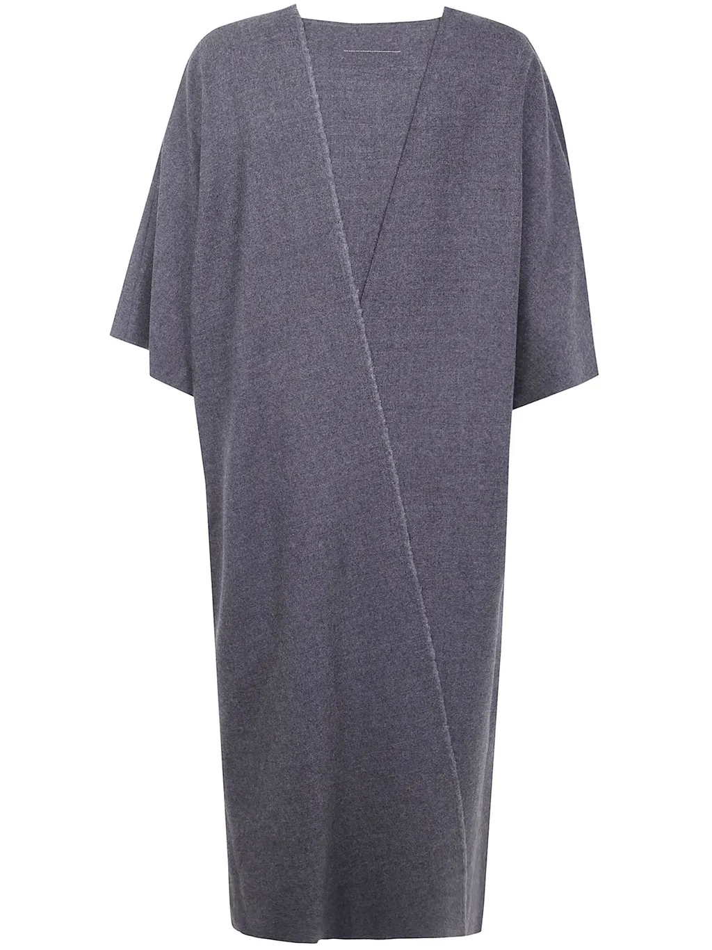 Short-Sleeved V-Neck Dress