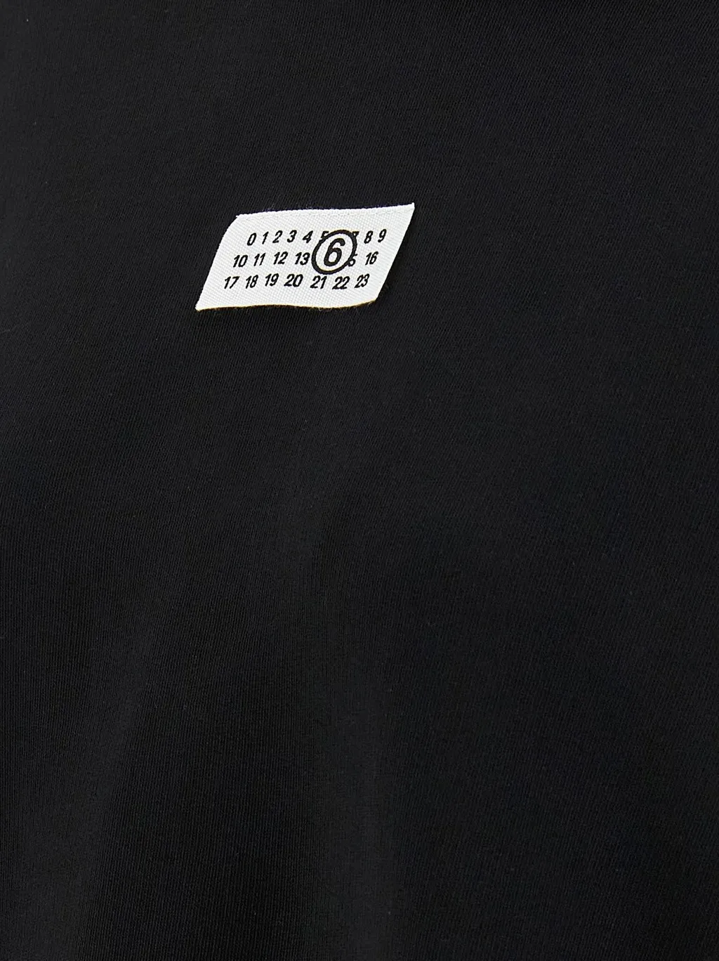 Logo Patch Drawstring Hoodie