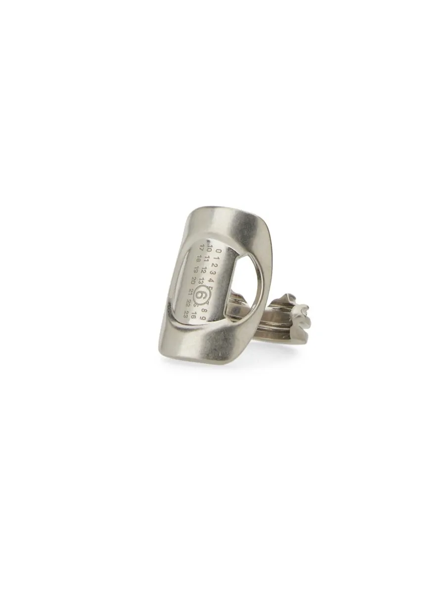 Numeric Cut-Out Open Ring