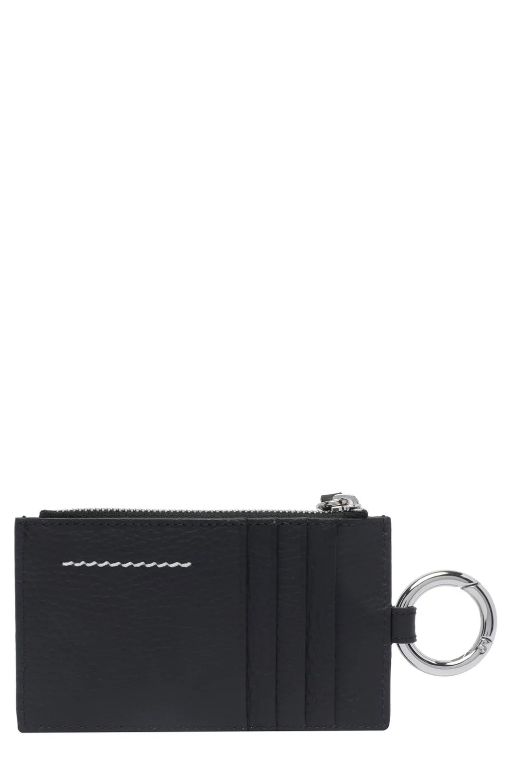 Numeric Plaque Zipped Wallet