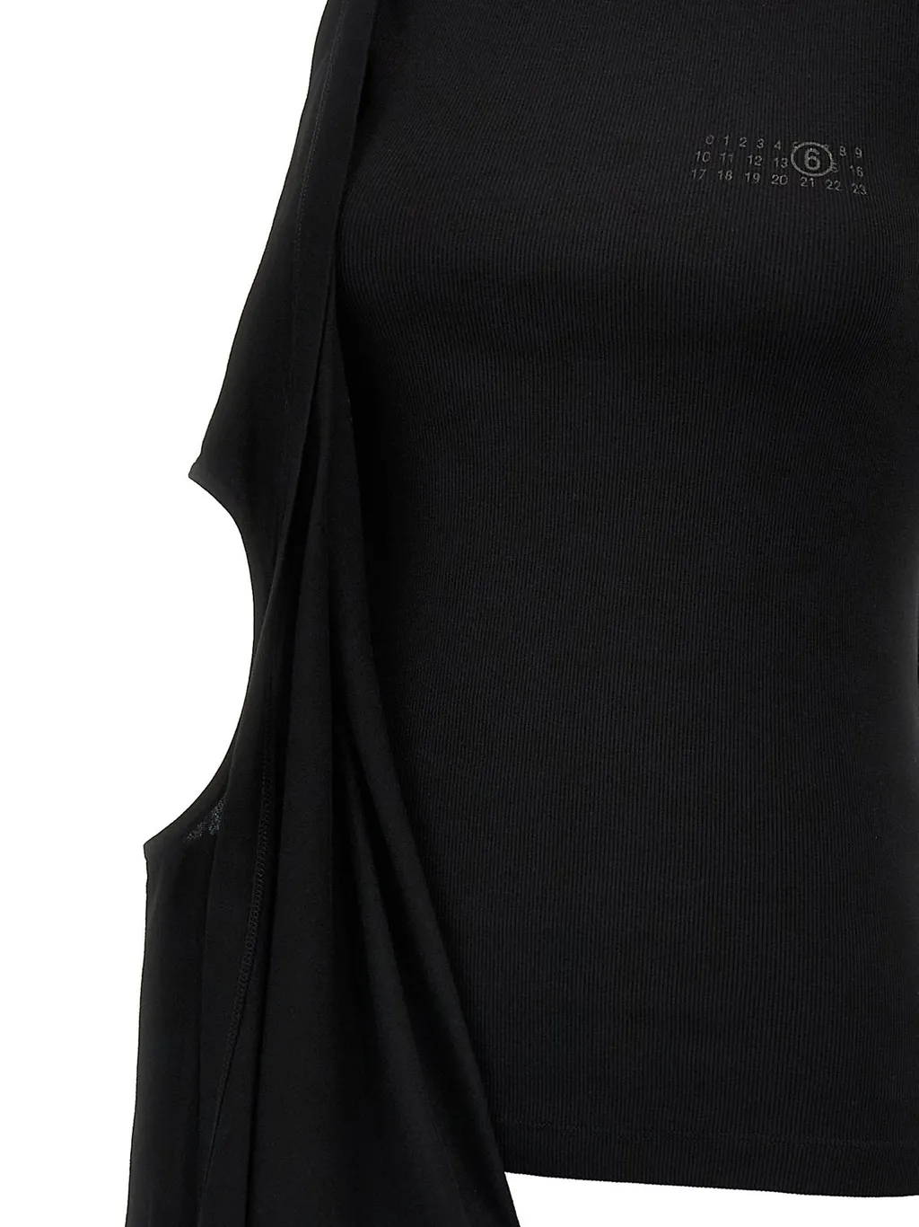 Sleeveless Draped Top