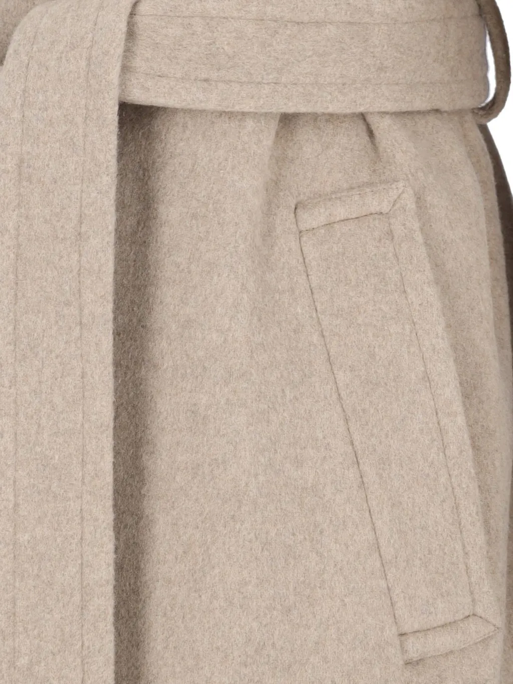 Belted Long Coat