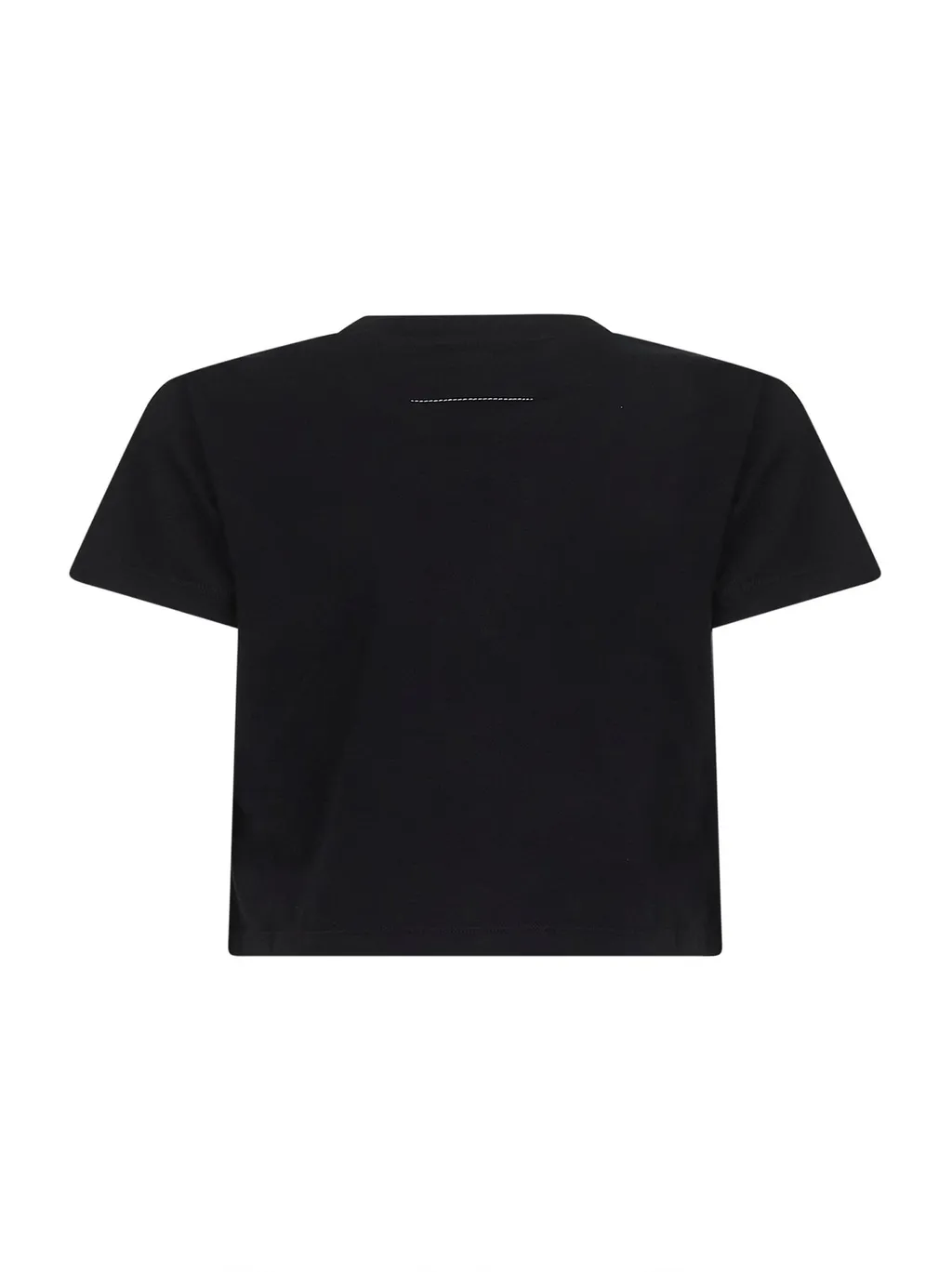 Numeric Printed Cropped T-Shirt