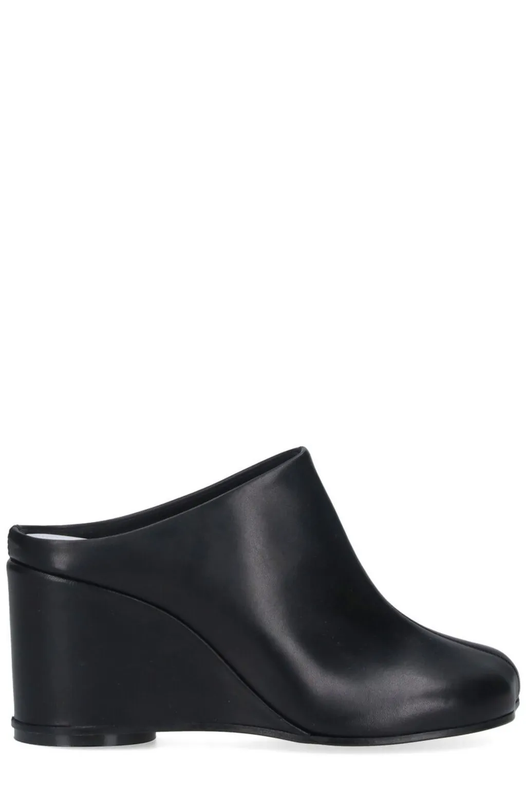 Asymmetric Toe Wedge Mules