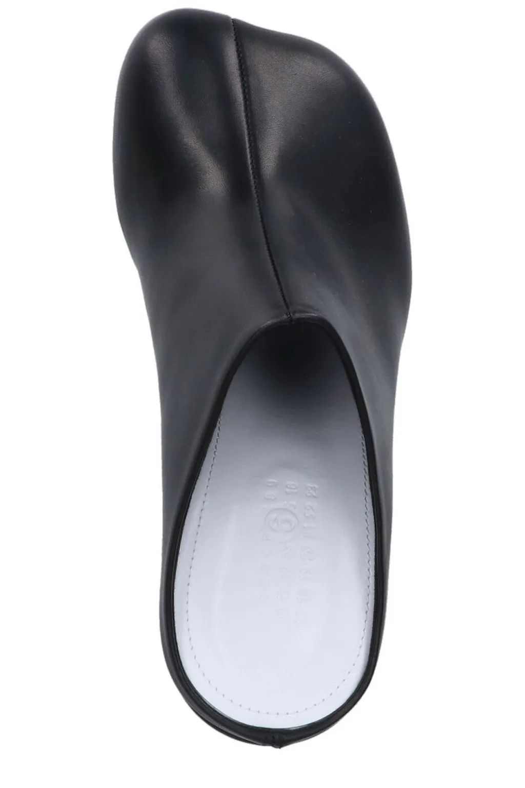 Asymmetric Toe Wedge Mules
