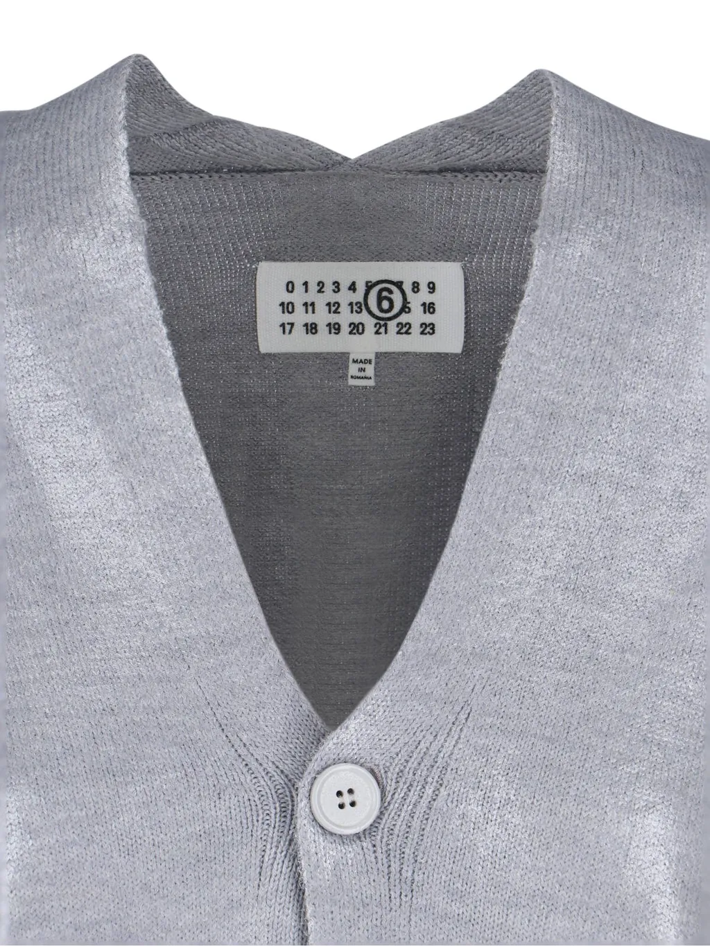 V-Neck Buttoned Cardigan