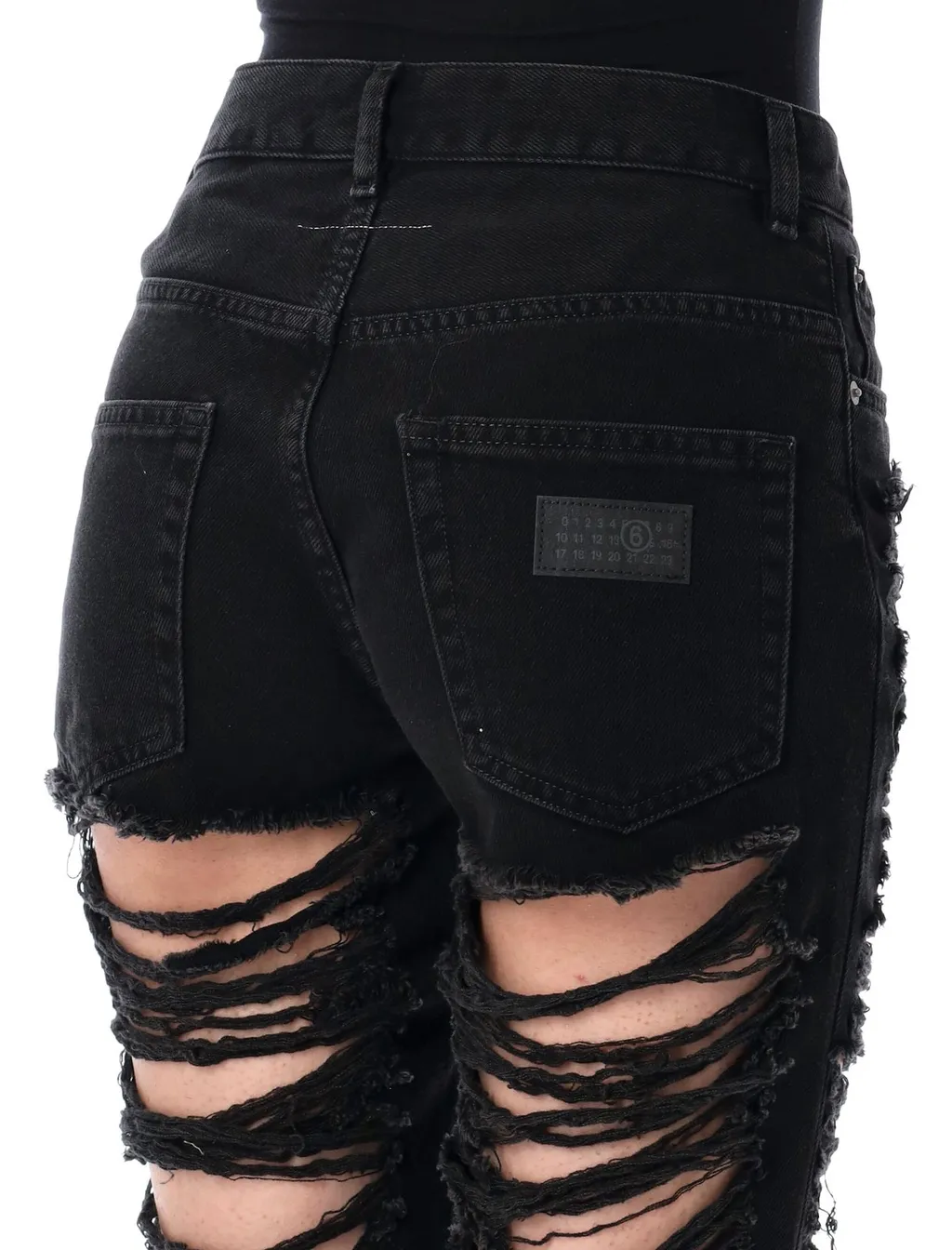 Distressed Denim Jeans