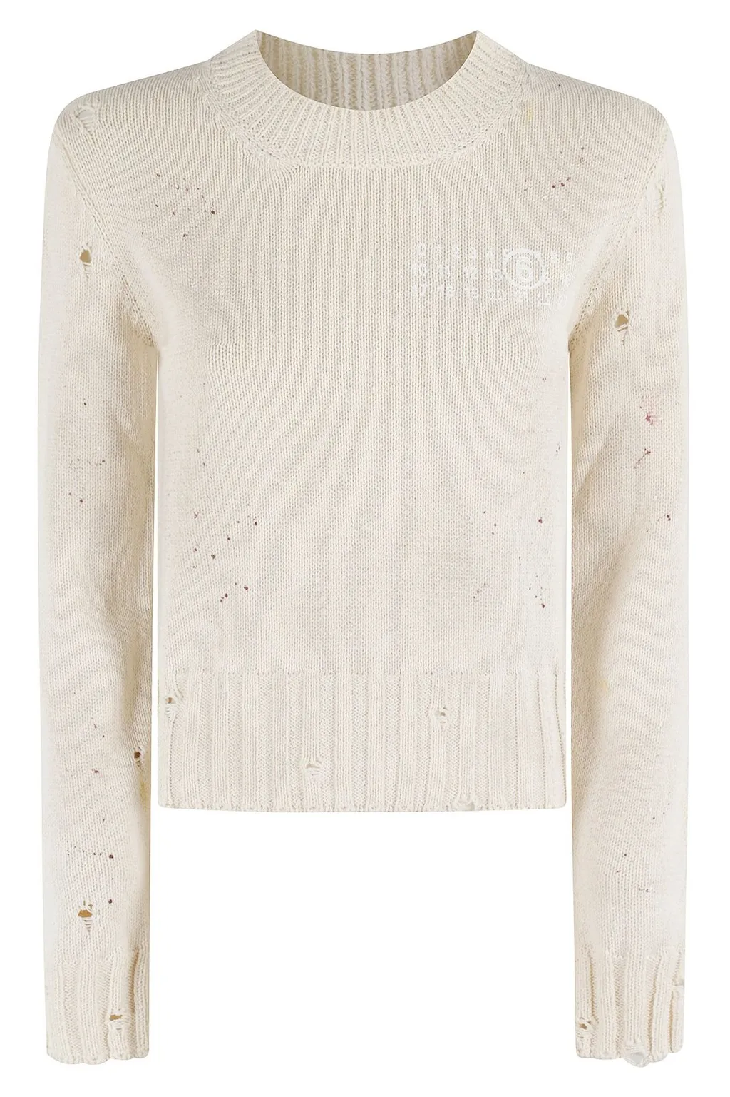 Paint Residue Knitted Jumper