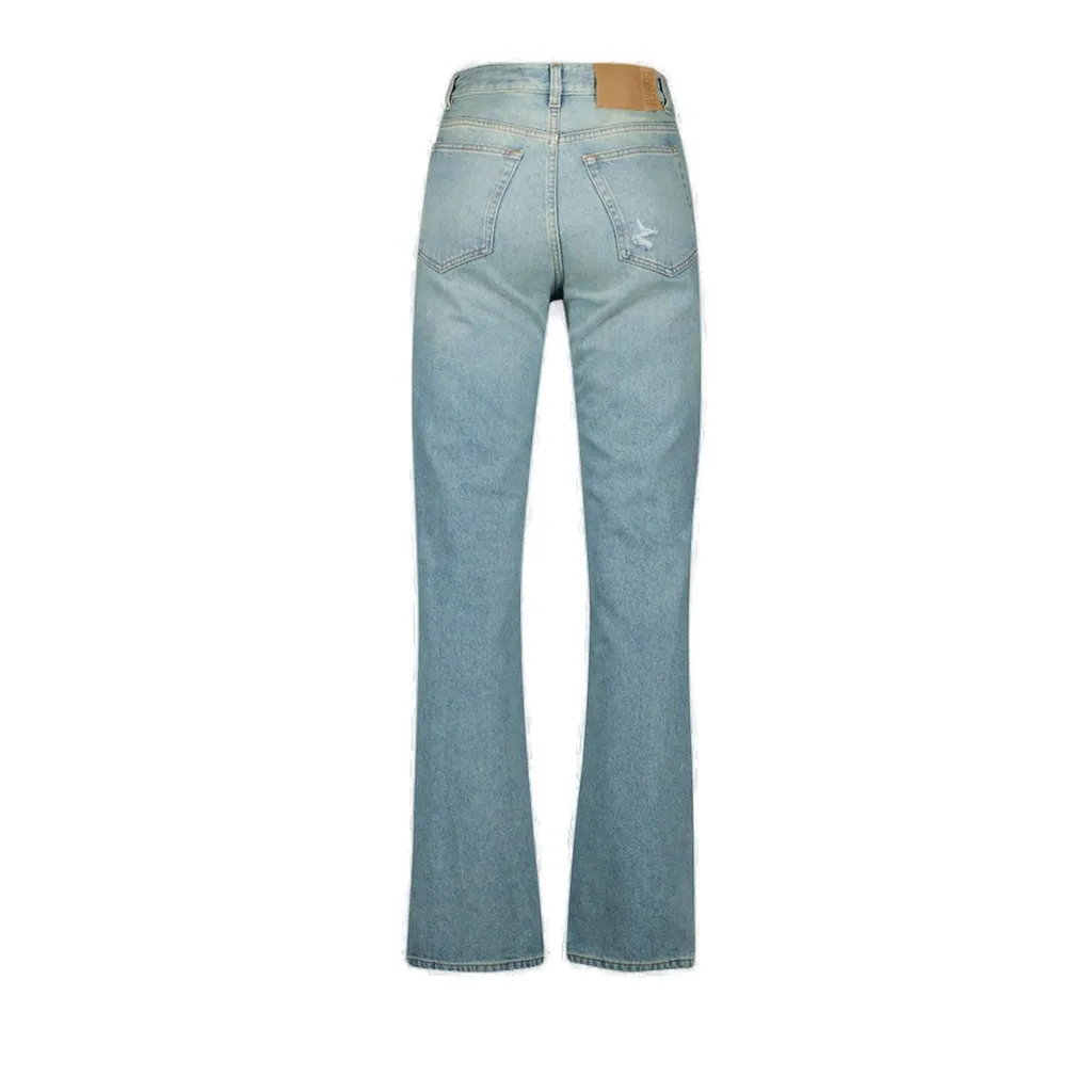 Distressed Taped Jeans