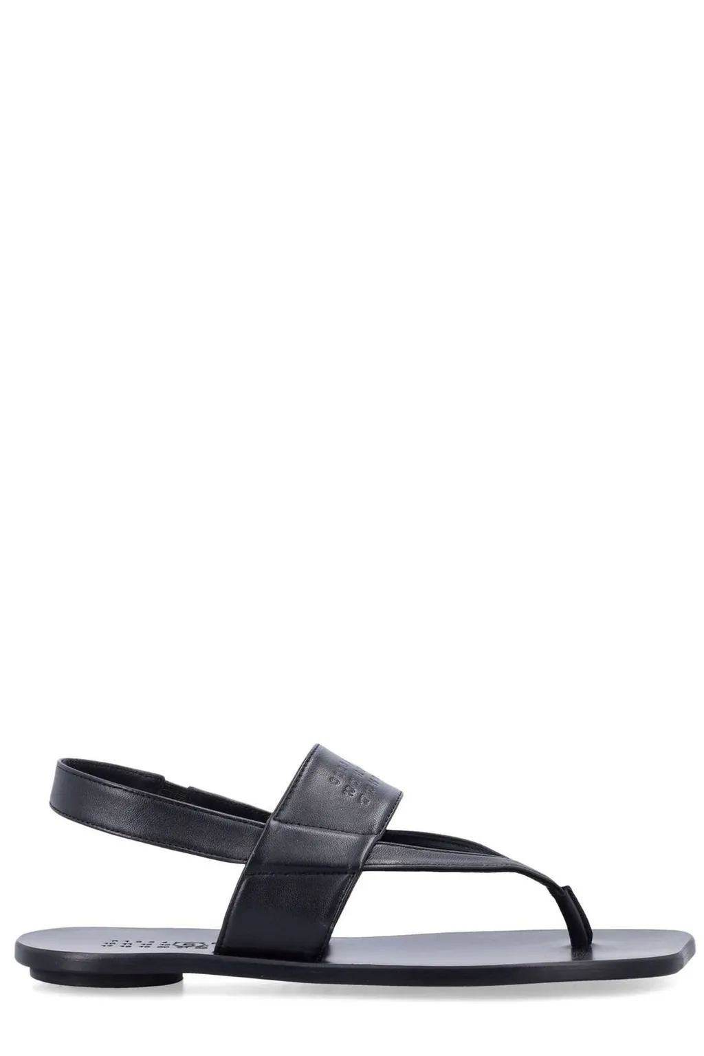 Logo-Embossed Thong Sandals