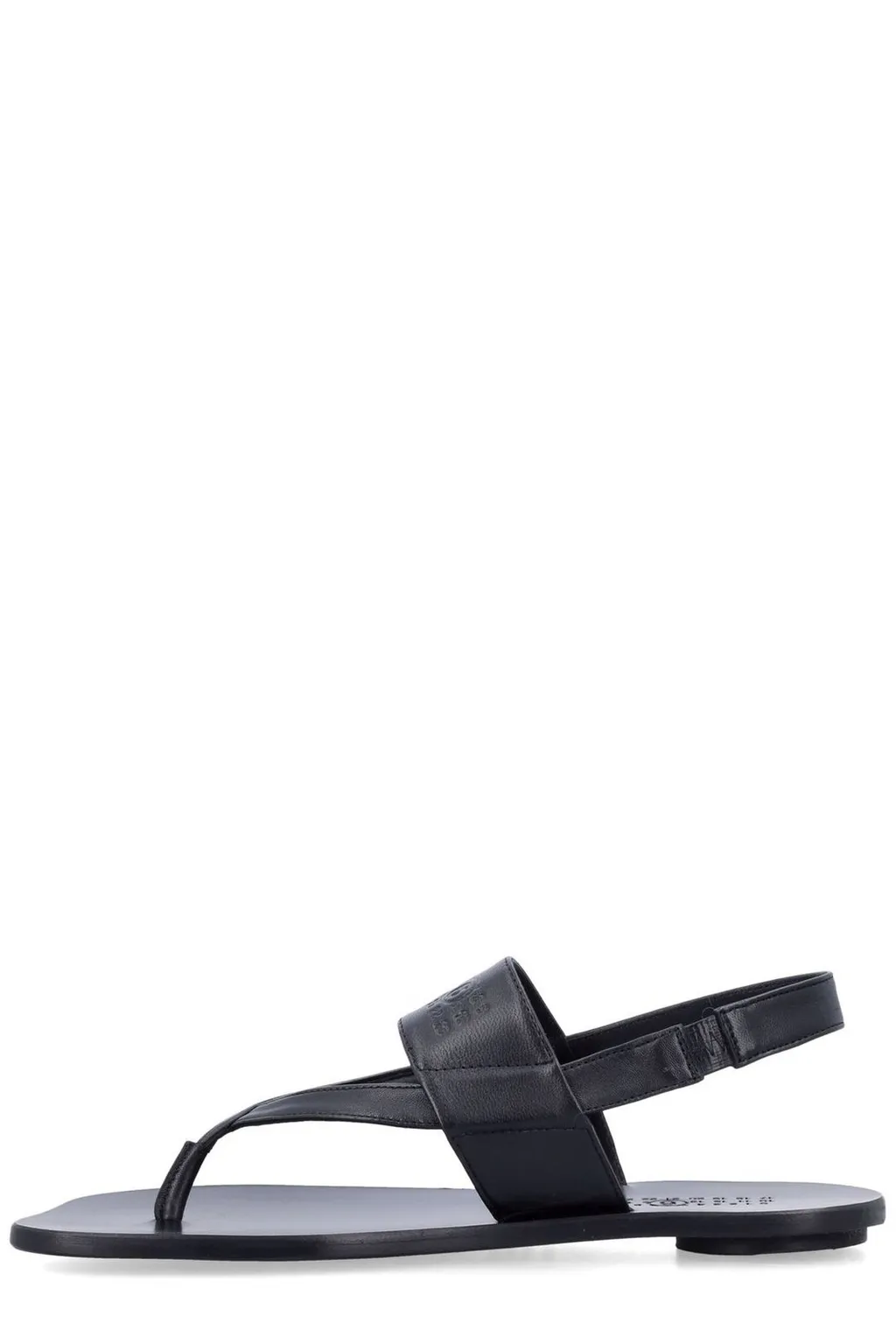 Logo-Embossed Thong Sandals