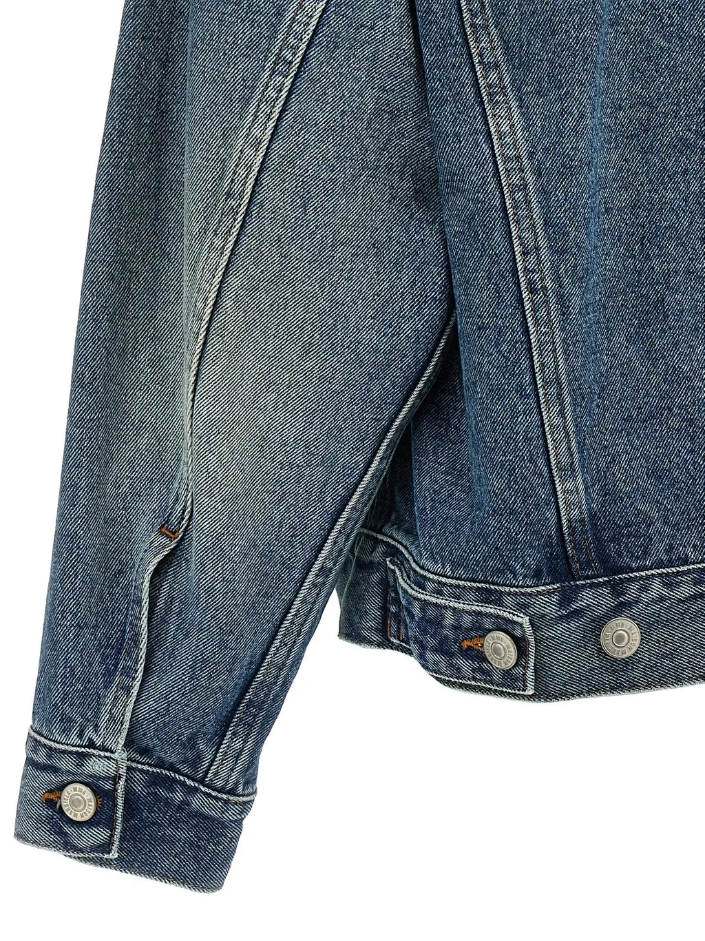 Cut-Out Denim Jacket