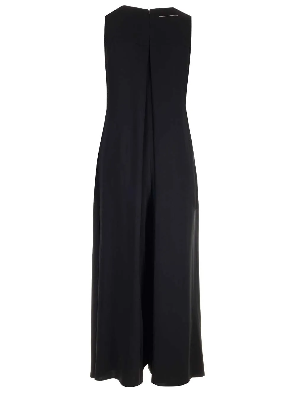 Sleeveless V-Neck Midi Dress