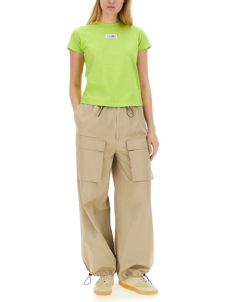 Drawstring Cargo Trousers