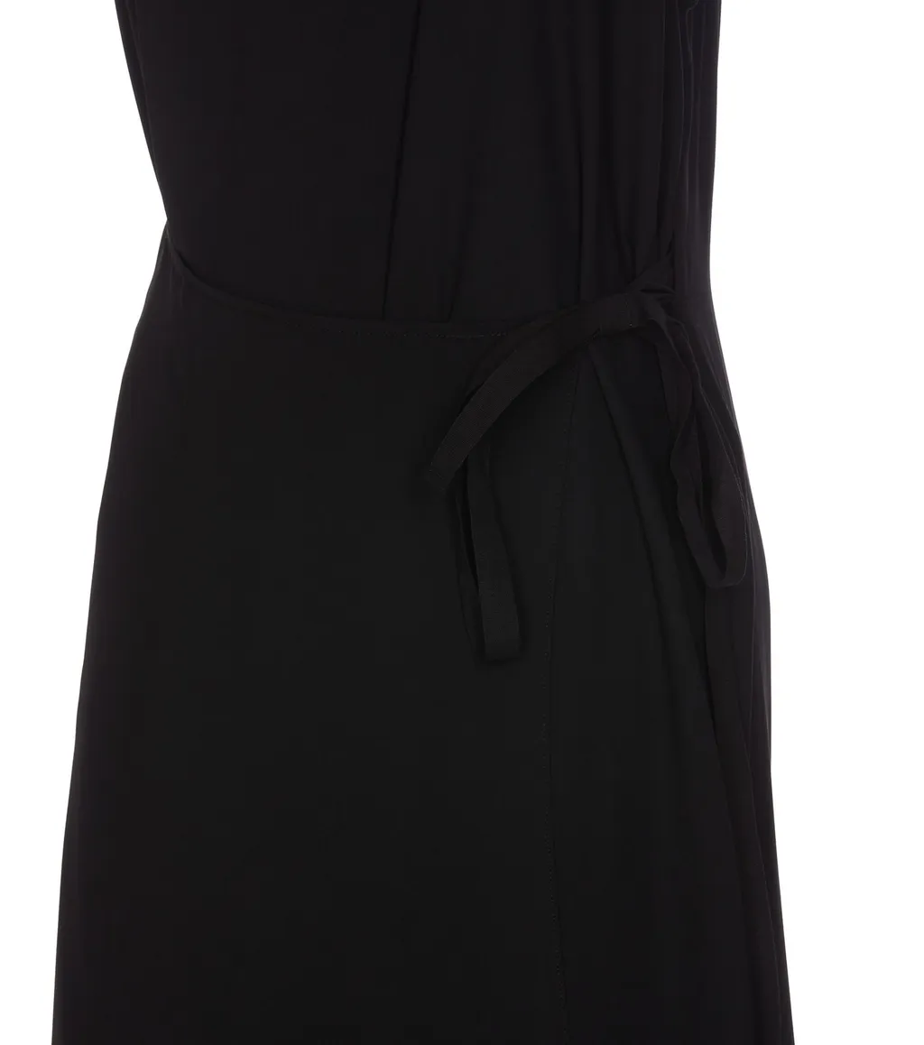 Belted Sleeveless Maxi Dress