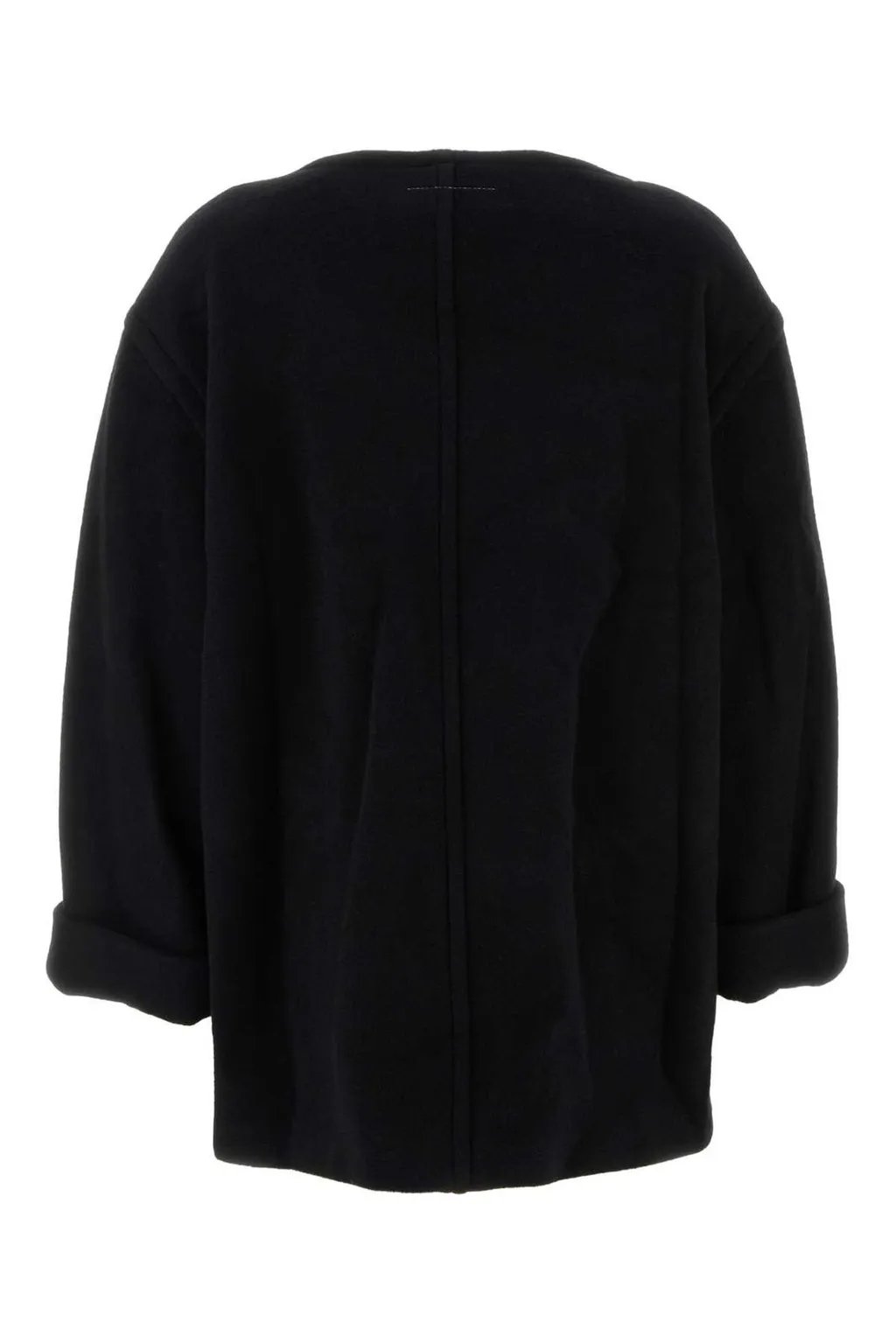 Boat-Neck Oversized Sweatshirt