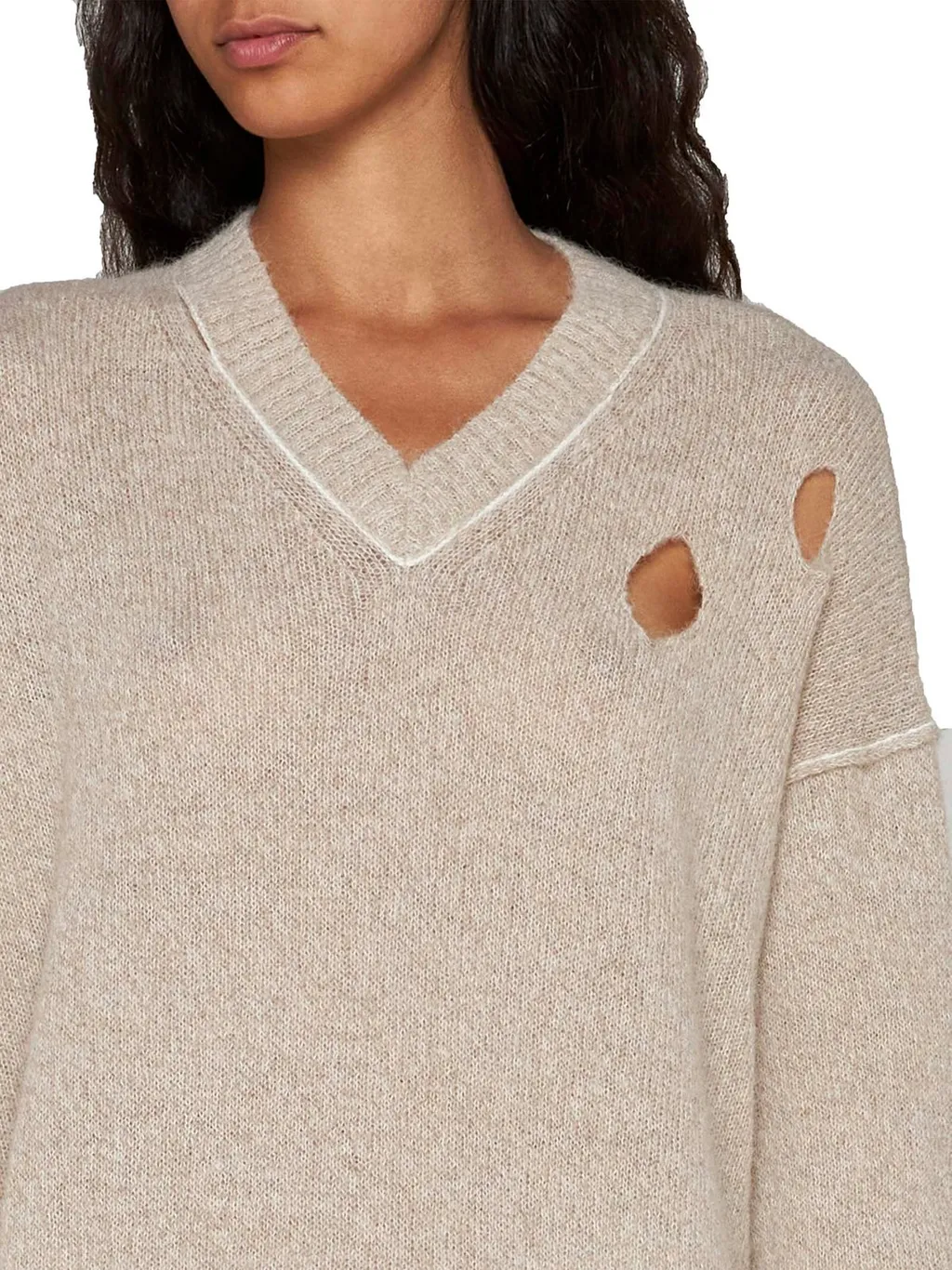 Distressed Knitted Dress
