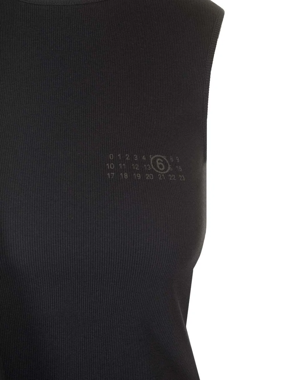 Draped Crewneck Top