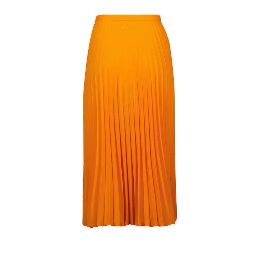 High Waist Pleated Skirt