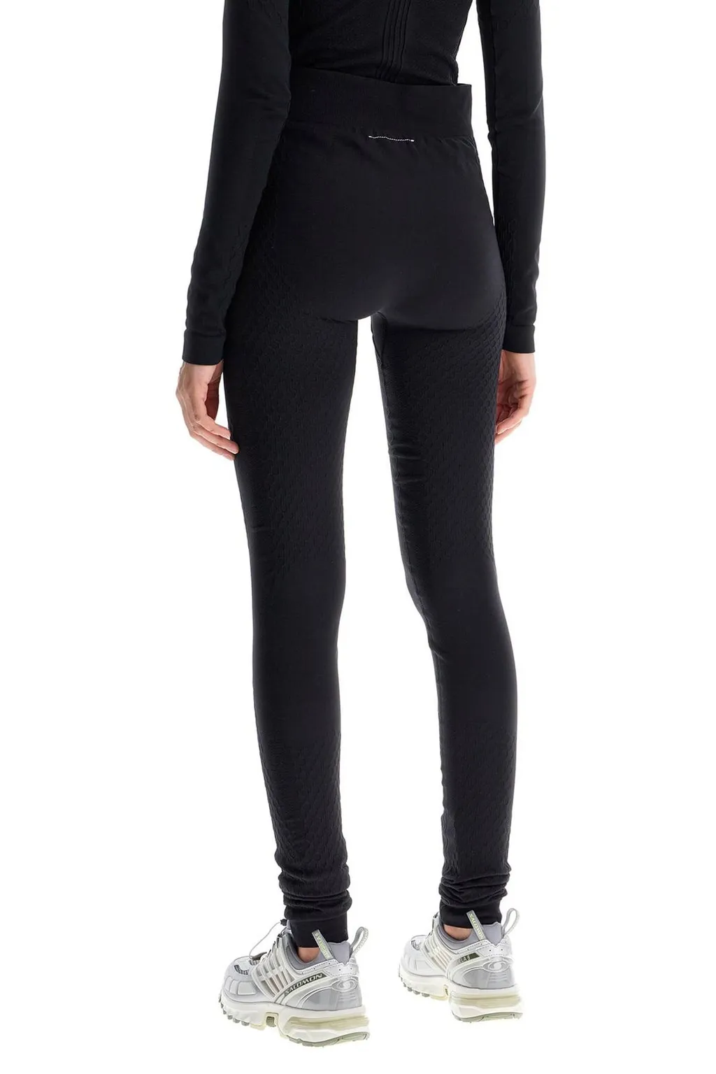 X Salomon Logo Printed Trousers