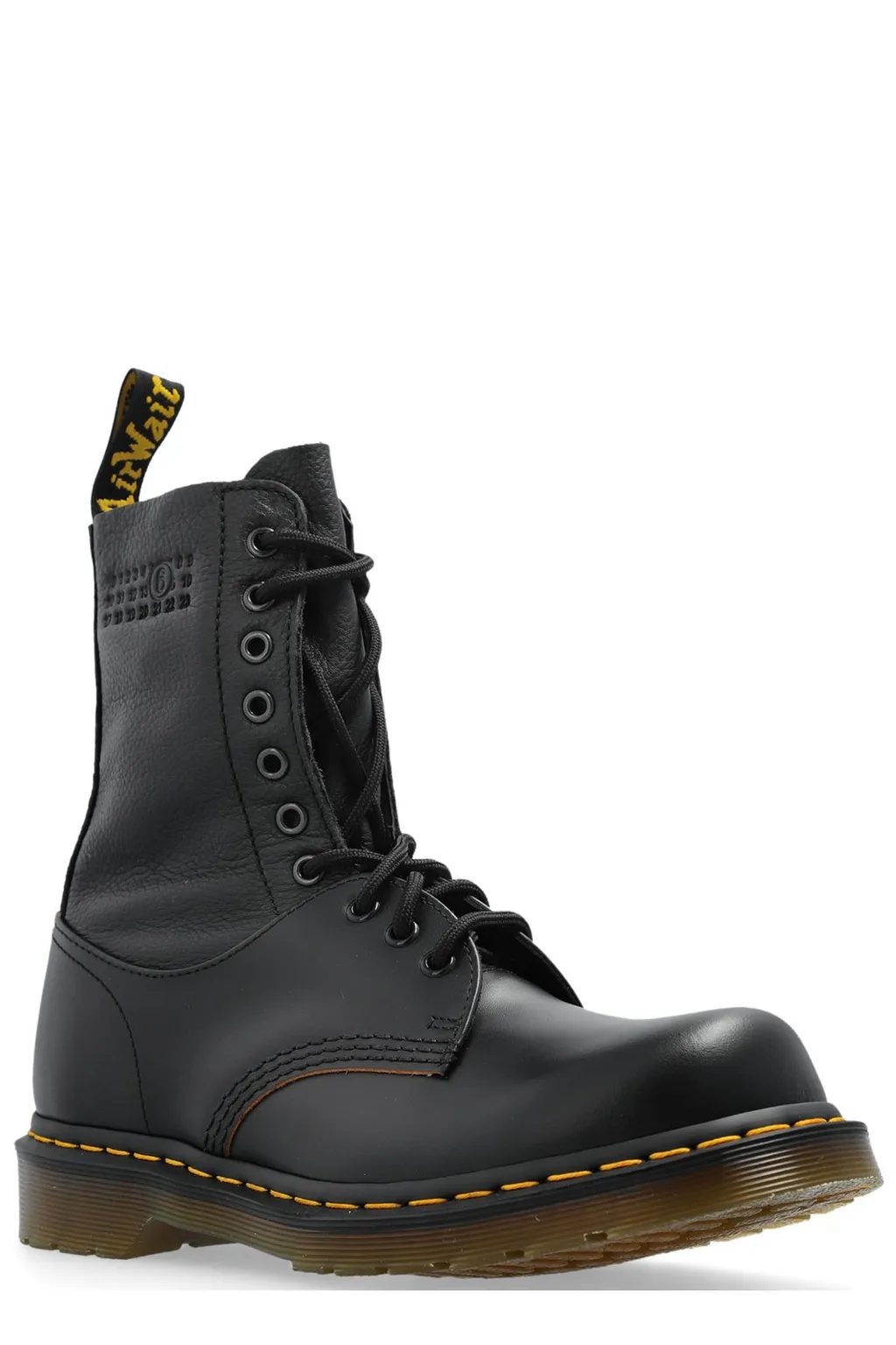 Mm6 Maison Margiela X Dr. Martens Lace-Up Boots