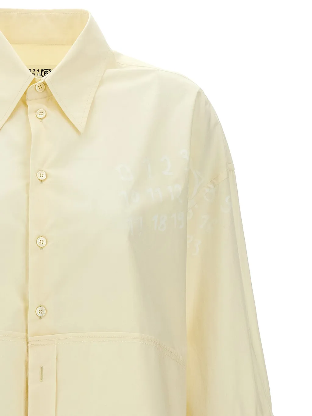 Wide-Sleeved Poplin Shirt