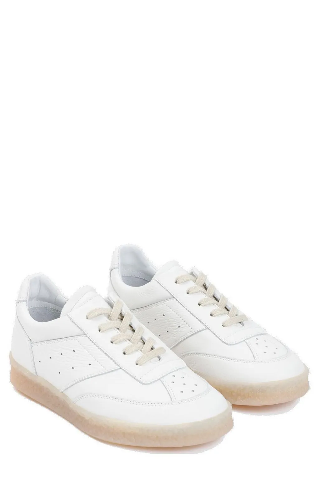 Lace-Up Low-Top Sneakers