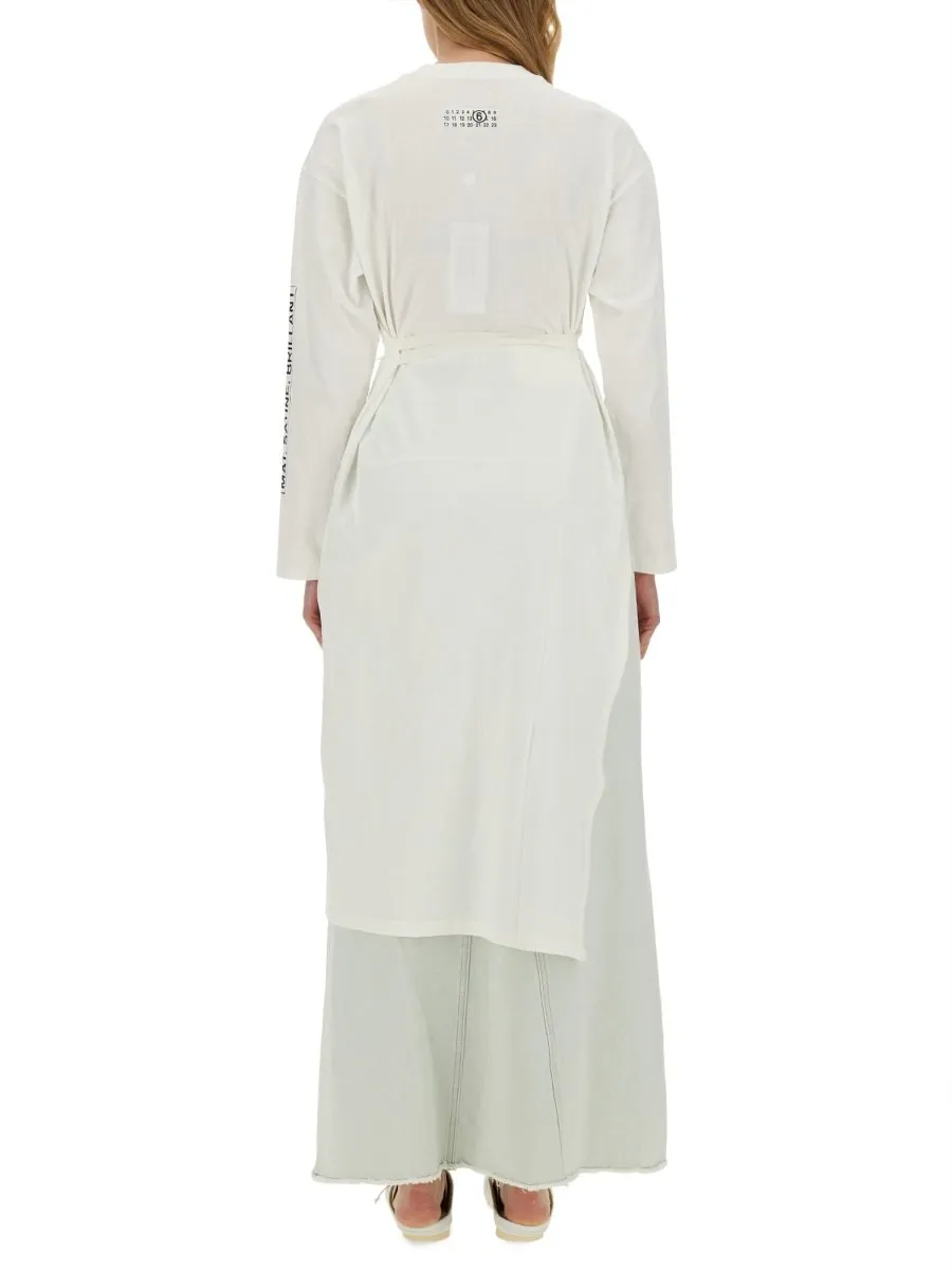Drop Shoulder Long T-Shirt