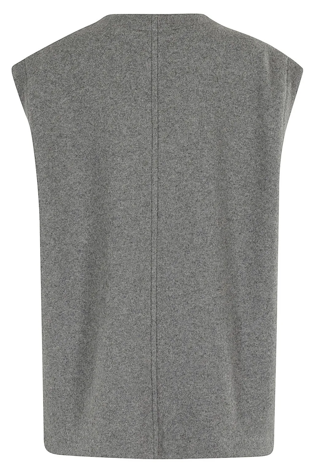 V-Neck Felted Vest