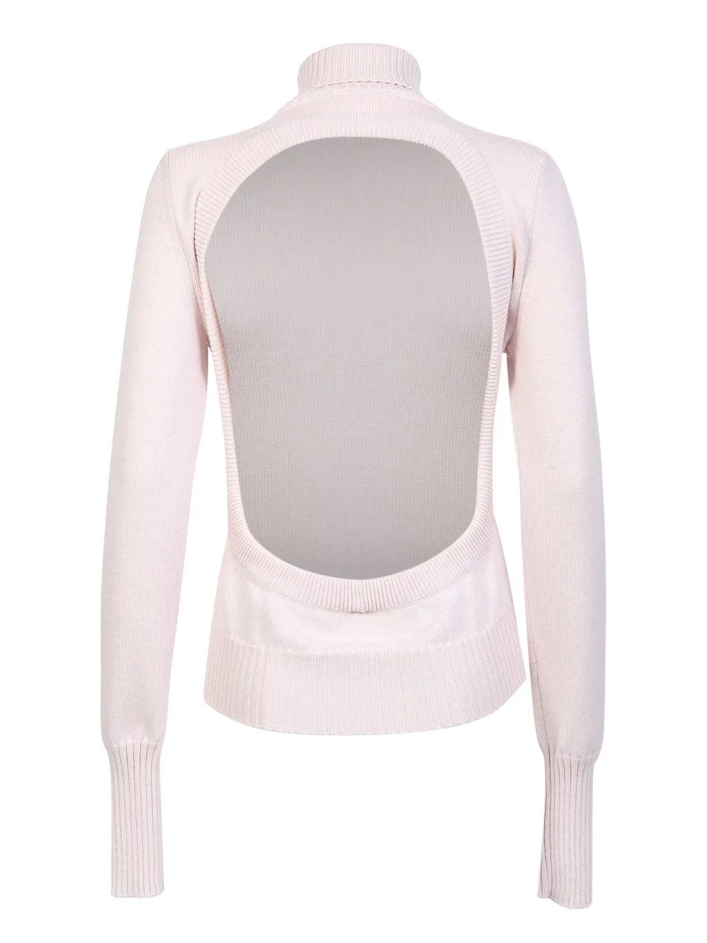 Back Cut-Out Detailed Sweater