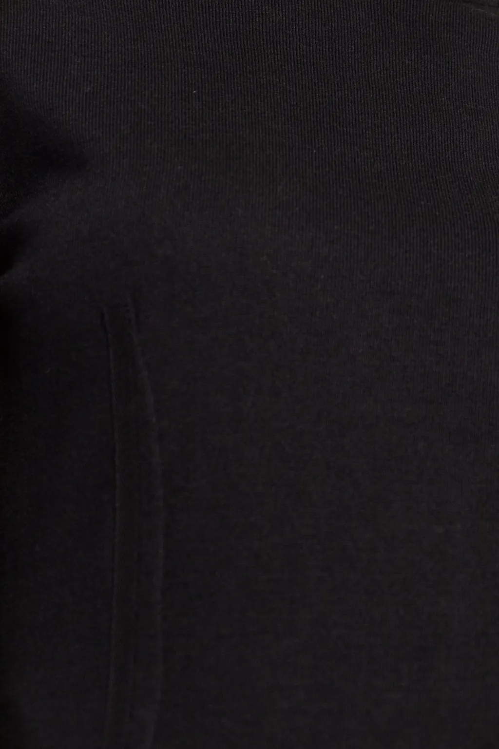 Slit-Detailed Long Knitted Top