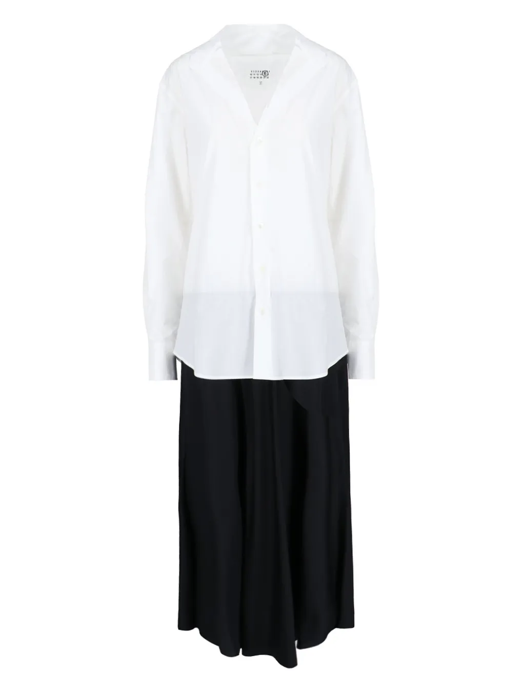 Panelled Shirt Dress